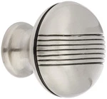 Mng Hardware 12521 1/4-INCH Striped Knob, Satin Antique Nickel. Fixed Price $10.75.