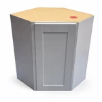 Hampton Bay 33 X 30" Shaker Single Door Plywood Diagonal Corner Kitchen Cabinet. Fixed Price $400.00.