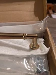 Pack 10" Hole Centers Champagne Bronze Solid Cabinet Handles Drawer Pulls. Fixed Price $40.00.