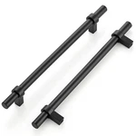 Cabinet Handles 7-1/2 Inch Matte Black Drawer Pulls Square Base 5 Pack. Fixed Price $32.12.