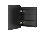 Homeibro 24 In. X 30 Black Bathroom Medicine Cabinett With Mirror, Recessed. Fixed Price $170.00.
