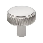 Gliderite 1-1/2 Inch Solid Round Knurled Cabinet Knob Satin Nickel, 5825-SN-1. Fixed Price $9.99.