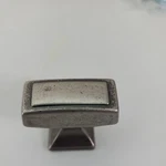 Gliderite 1-1/8" X 1/2" Rectangle Cabinet Knob Weathered Nickel Lot Of 25. Fixed Price $20.00.