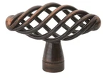 Knobs Gliderite 2" Oval Birdcage Cabinet Rustic Bronze 3041-ORB 98. Fixed Price $128.00.