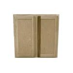 Kitchen Wall Cabinet Unfinished Poplar Shaker Style 33X30X12 In.. Fixed Price $263.52.