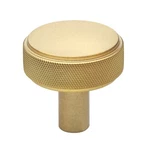 Gliderite 1-1/2 Inch Solid Round Knurled Cabinet Knob Satin Gold, 5825-SG-1. Fixed Price $9.99.