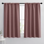 Ryb Home 45 Inch Curtains For Living Room, Rod Pocket Thermal Insulated Small.... Fixed Price $19.25.