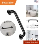 Elegant 12-INCH Stainless Steel Shower Grab Bar Oil Rubbed Black Finish. Fixed Price $21.99.