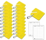 Lucky Line Square Slotted Cabinet Key Tag With Hooks And Labels, 20 Pack (266.... Fixed Price $21.12.