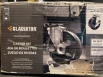 Gladiator Wheels Kit - Front Locking 300 Casters 6" 2.75" 3/75" Box. Fixed Price $60.00.