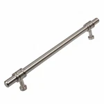Gliderite 7-5/8" Solid Steel Ring Cabinet Bar Pull Satin Nickel 4340-192-SN-1. Fixed Price $5.97.