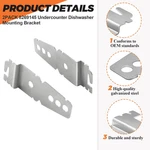 8269145 Dishwasher Mounting Bracket For Whirlpool Kenmore Kitchen-aid. Fixed Price $8.98.
