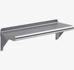 Amgood 8" X 24" Metal Shelf Nsf Stainless Steel Wall Mount Floating Shelving. Fixed Price $33.99.