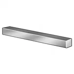 Oversized Key Stock, In 3/8 W, H, Carbon Steel, WWG350375037536. Fixed Price $12.99.