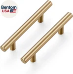 12 Pack 5 Inch Cabinet Pulls Champagne Bronze Stainless Steel Kitchen Drawer. Fixed Price $36.43.