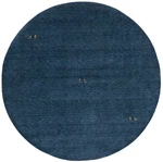 Round Area Rug Steel Blue Tribal 8X8 Large Gabbeh Modern Contemporary Carpet. Fixed Price $485.00.