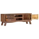 Tv Stand Unit Sideboard Console Media Cabinet Rough Mango Wood Vidaxl. Fixed Price $181.99.