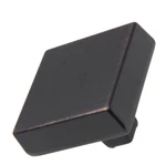 Gliderite 1-1/8 In. Oil Rubbed Bronze Modern Square Cabinet Knob (30-PACK). Fixed Price $19.99.