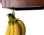 Original Hanger-under Cabinet Banana Hook & Holder-made Usa-green-screw Ancho. Fixed Price $21.83.