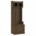 Woodland 24W Hall Tree & Shoe Bench W/ Drawer Ash Brown - Engineered. Fixed Price $399.35.