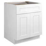 Design House 613174 Brookings 34.5" X 27" Double Door Base - White. Fixed Price $669.35.