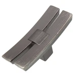 18-GLIDERITE 1-7/8 In. Brushed Pewter Industrial Dual Bar Cabinet Knob 5742-BP-1. Fixed Price $25.00.