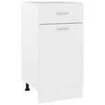 Drawer Bottom Cabinet White Engineered Wood 15.7X18.1X32.1. Fixed Price $140.91.