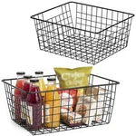 Kitchen Metal Wire Baskets Farmhouse Decor Food Storage Organizer,house.... Fixed Price $41.80.