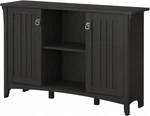 Vintage Black Accent Storage Cabinet With Doors By Bush Furniture. Fixed Price $251.99.