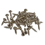 #10 3/4" Coarse Deep Thread Phillips Pan Head Screws, Nickel ROKS10X34PPCN. Fixed Price $12.28.