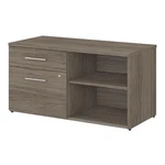 Office 500 Low Storage Cabinet With Drawers Modern Hickory - Engineered Wood. Fixed Price $475.99.