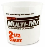 Leaktite Clear 2.5 Qt Multi-mix Container (pack Of 50). Fixed Price $83.54.