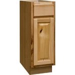 Hampton 12 In. W X 24 34.5 Assembled Base Kitchen Cabinet Natur. Fixed Price $129.99.
