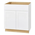 Hampton Bay SB30 Avondale Shaker Alpine Plywood Sink Base Kitchen Cabinet. Fixed Price $219.95.