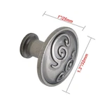 Utopia Alley Roma Cabinet Ring Pull - Pewter Metal Drawer Knobs 1.3". Fixed Price $7.71.
