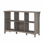Bush Home Salinas 6 Cube Organizer Driftwood Gray Office Storage Solution. Fixed Price $225.60.