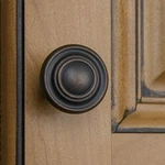 Gliderite 1-1/4 In. Oil Rubbed Bronze Classic Round Ring Cabinet Knob, Set Of 9. Fixed Price $32.99.