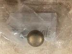 4 Gliderite Cabinet Knobs 1-1/8" Antique Brass Set Of New Hardware. Fixed Price $5.99.