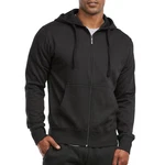 Men's Fleece Hoodie With Pockets Full Zip Cotton Lightweight Solid Sweatshirt. Fixed Price $18.99.