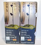 2 Pk Hampton Bay Low Voltage Black Led Pole Spotlight Adjustable Cct. Fixed Price $24.69.