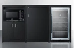 Summit 64" Casework W/ Bev Center And Microwave, CWSUITE64G. Fixed Price $4445.00.