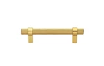 Gliderite 3-3/4 In. (96 Mm ) Center To Brass Gold Knurled Bar Pull 10PACK. Fixed Price $17.43.