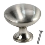 Rok Hardware Contemporary Metal Knob, Brushed Nickel, 1-3/16" Diameter. Fixed Price $64.40.
