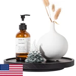 Wood Lazy Susan Organizer Kitchen Cabinet Turntable Farmhouse Bathroom Decor. Fixed Price $29.98.