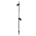 Hampton Bay 480 Lumen Low Voltage Black Integrated Led Outdoor Spotlight. Fixed Price $29.00.