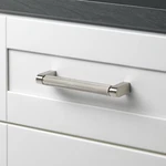 Knurled Bar Pull Cabinet Hardware Handle, 4788 Satin Nickel (1, 6.25"). Fixed Price $10.00.