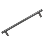 Contemporary Euro Style 7-9/16" Solid Oil Rubbed Bronze Cabinet Handle Pull. Fixed Price $12.07.