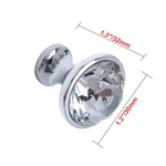 Utopia Alley Gleam Crystal Cabinet Pull - Polished Chrome Metal Knobs 1.2". Fixed Price $8.65.