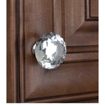 Gliderite 1-5/8" Clear K9 Crystal Polished Chrome Base Cabinet Knob (set Of 10). Fixed Price $26.10.
