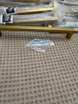 *lot Of 10* Gliderite Gold Color Solid Square Slim Cabinet Bar Pull. Fixed Price $20.00.